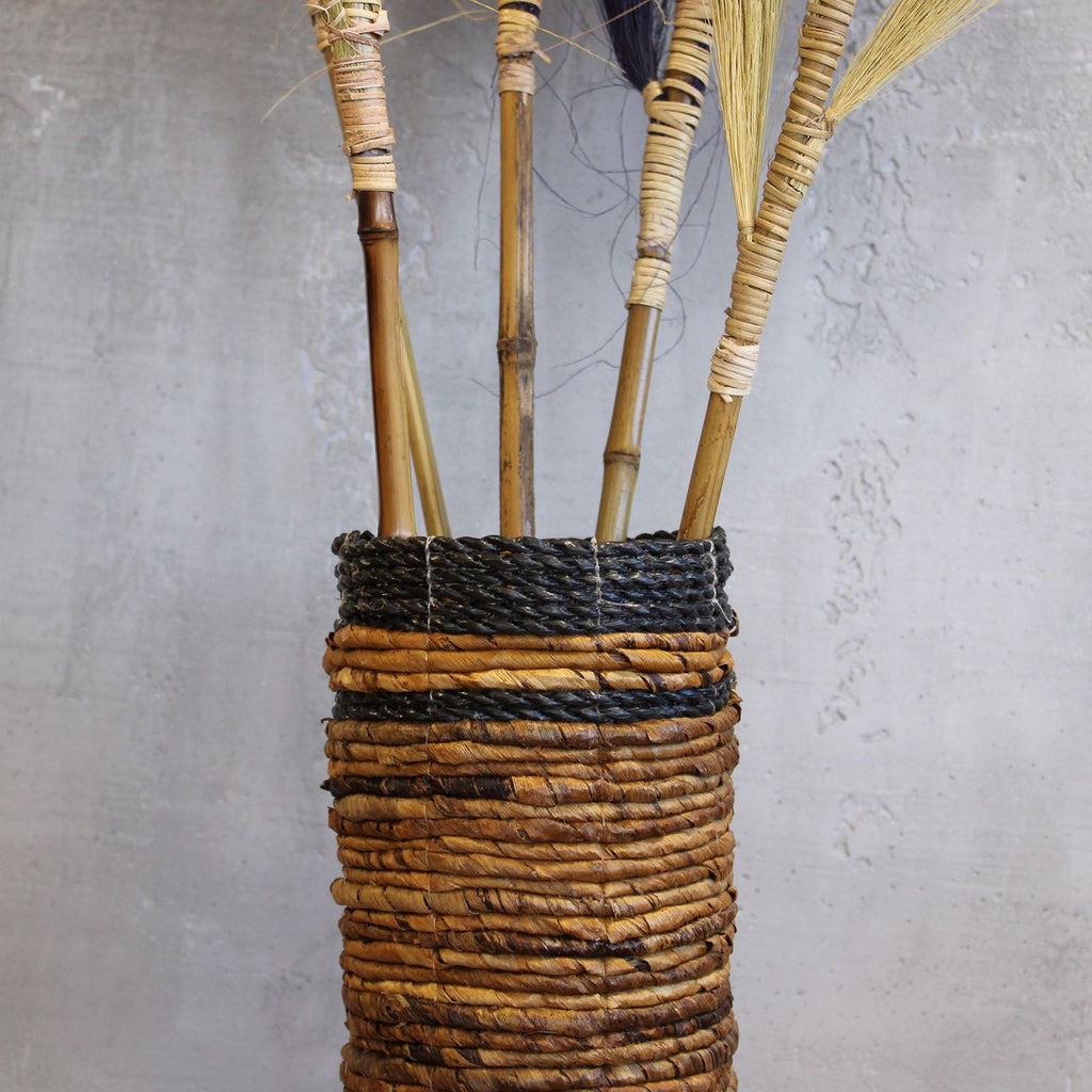Banana Leaf Vase-Shaped Baskets & Bins, Set of 4