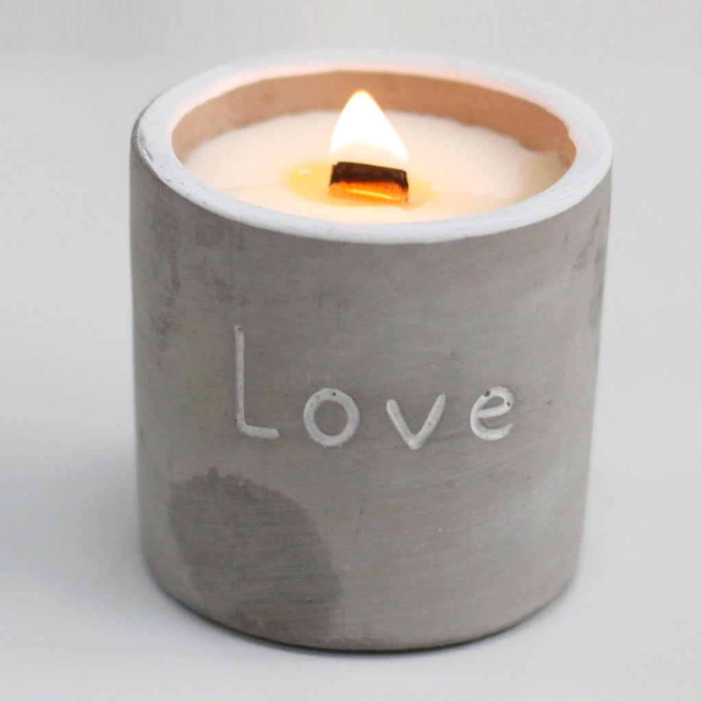 Purple Fig & Casis Wooden Wick Candle