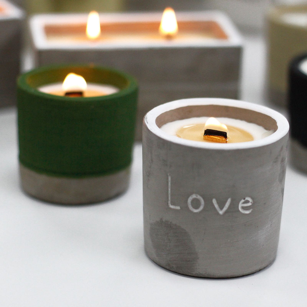 Purple Fig & Casis Wooden Wick Candle