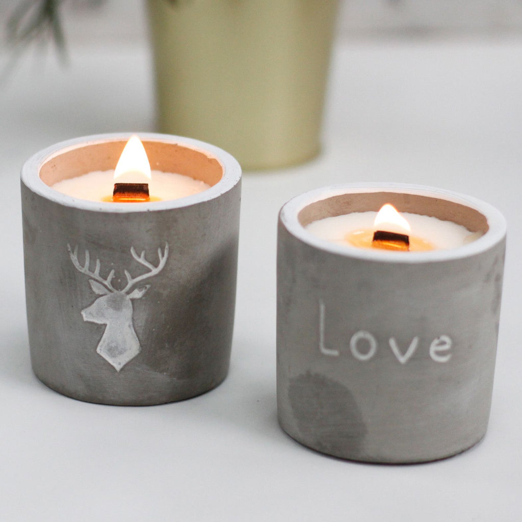 Purple Fig & Casis Wooden Wick Candle