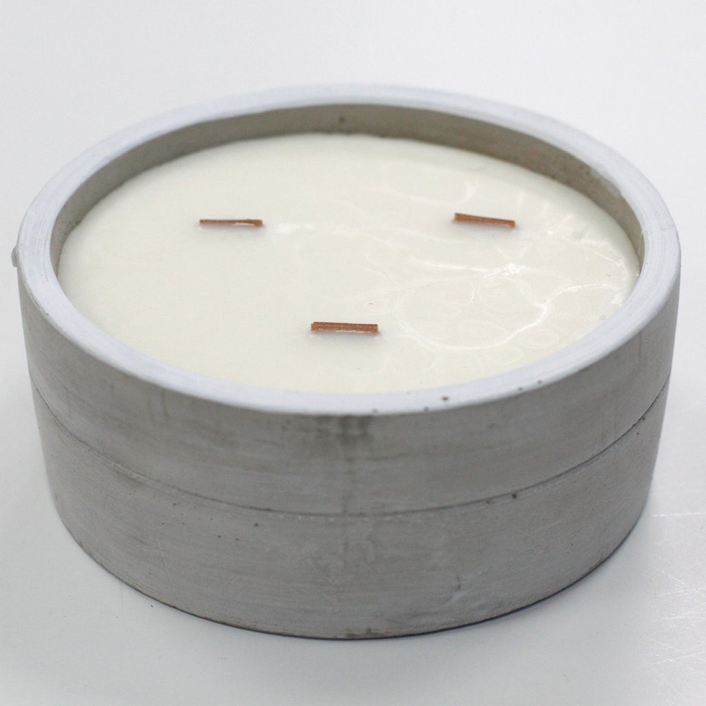 Patchouli & Dark Amber Wooden Wick Candle