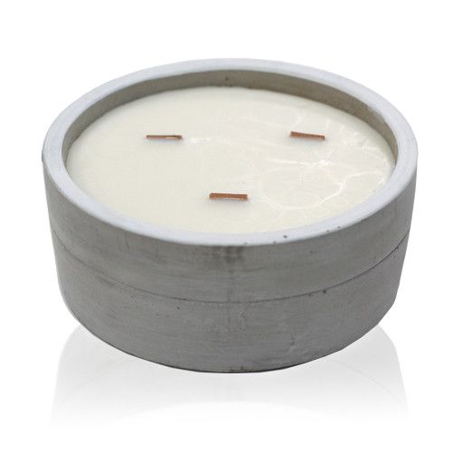 Patchouli & Dark Amber Wooden Wick Candle