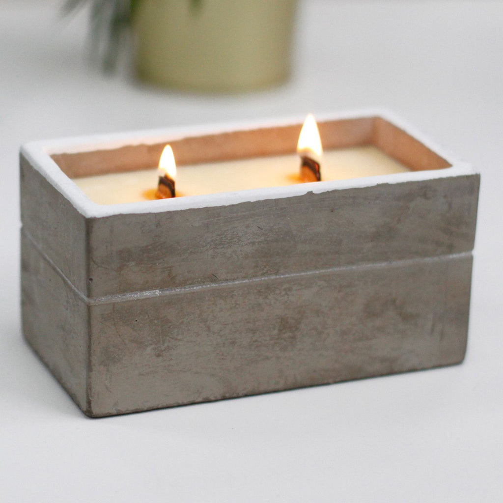 Spiced South Sea Lime Wooden Wick Candle