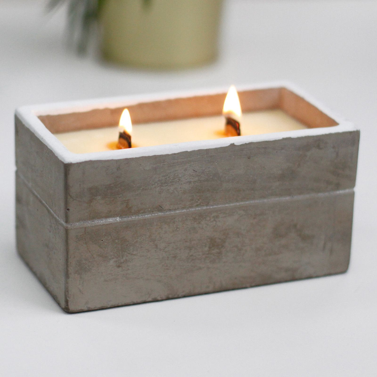 Spiced South Sea Lime Wooden Wick Candle