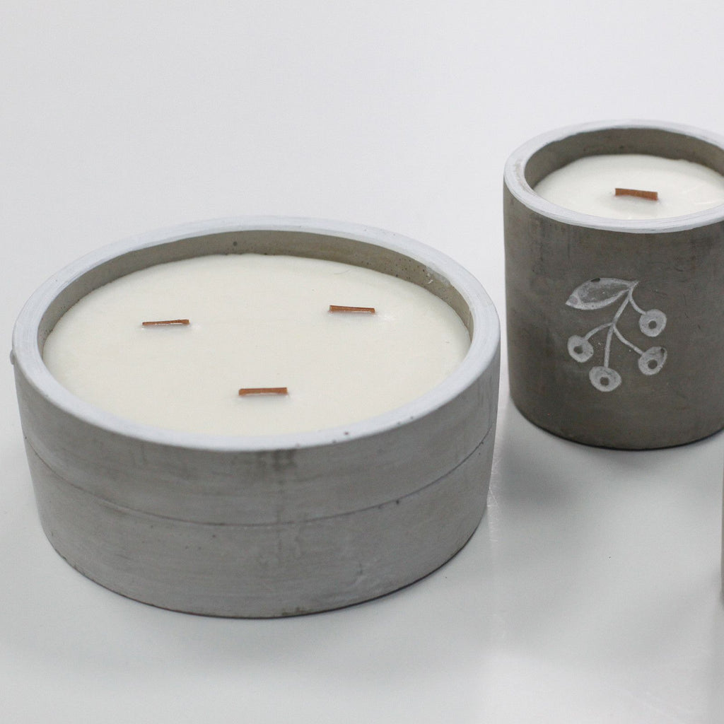 Crushed Vanilla & Orange Wooden Wick Candle