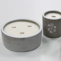 Crushed Vanilla & Orange Wooden Wick Candle