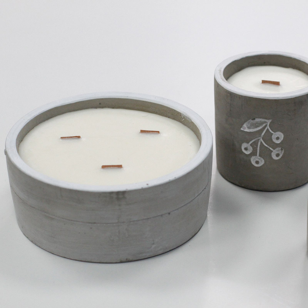 Crushed Vanilla & Orange Wooden Wick Candle