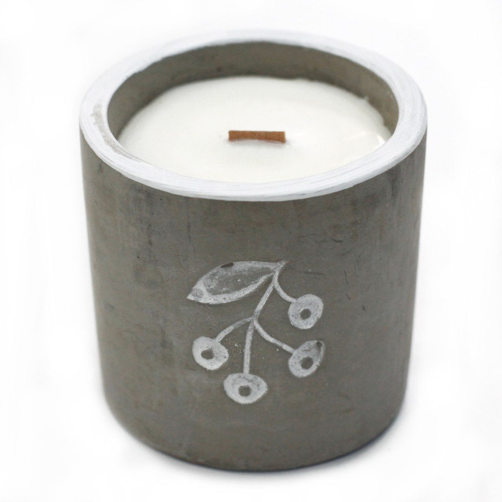 Juniper & Sweet Gin Wooden Wick Candle