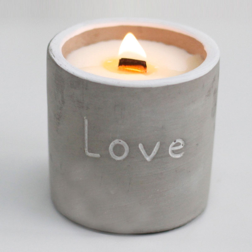 Purple Fig & Casis Wooden Wick Candle