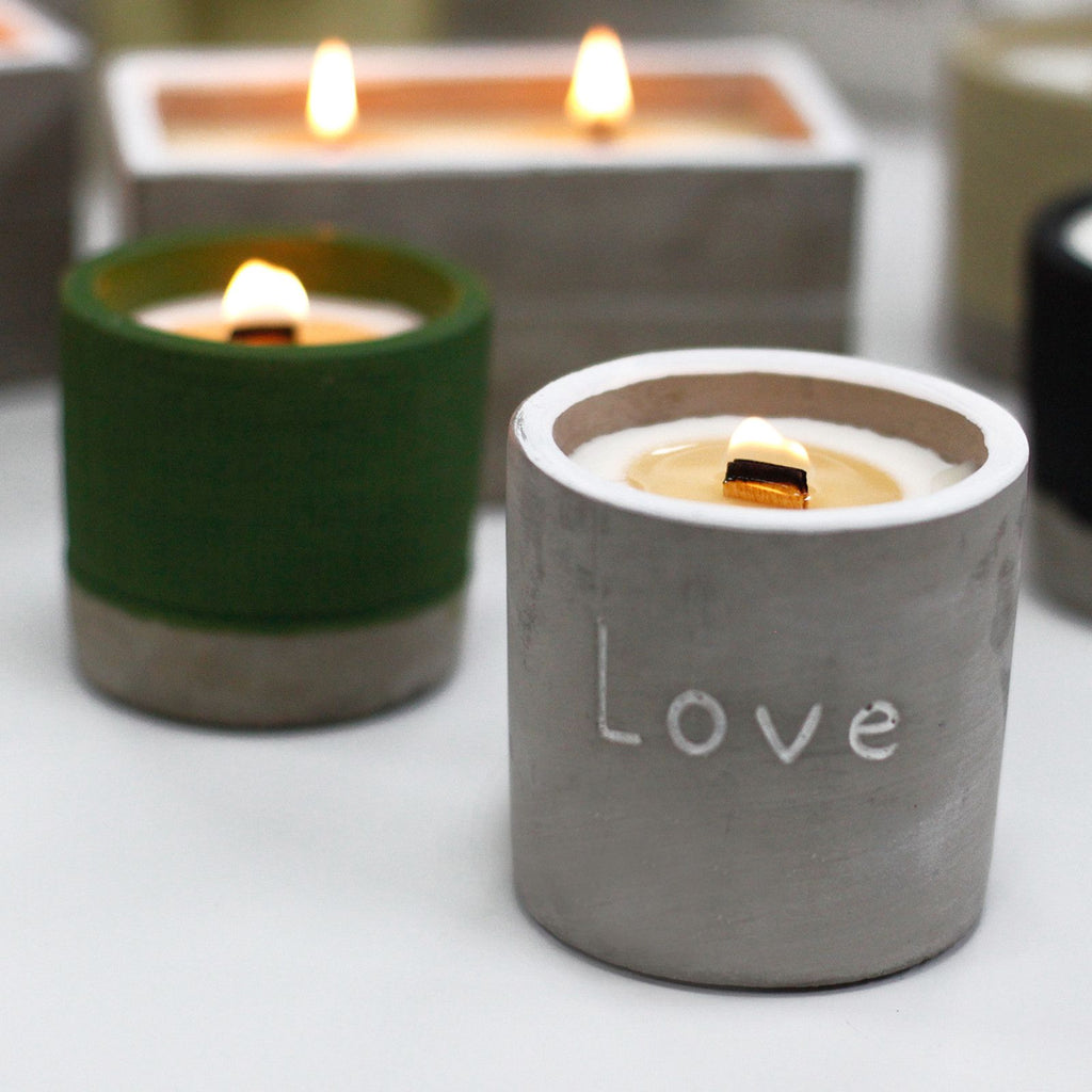 Purple Fig & Casis Wooden Wick Candle