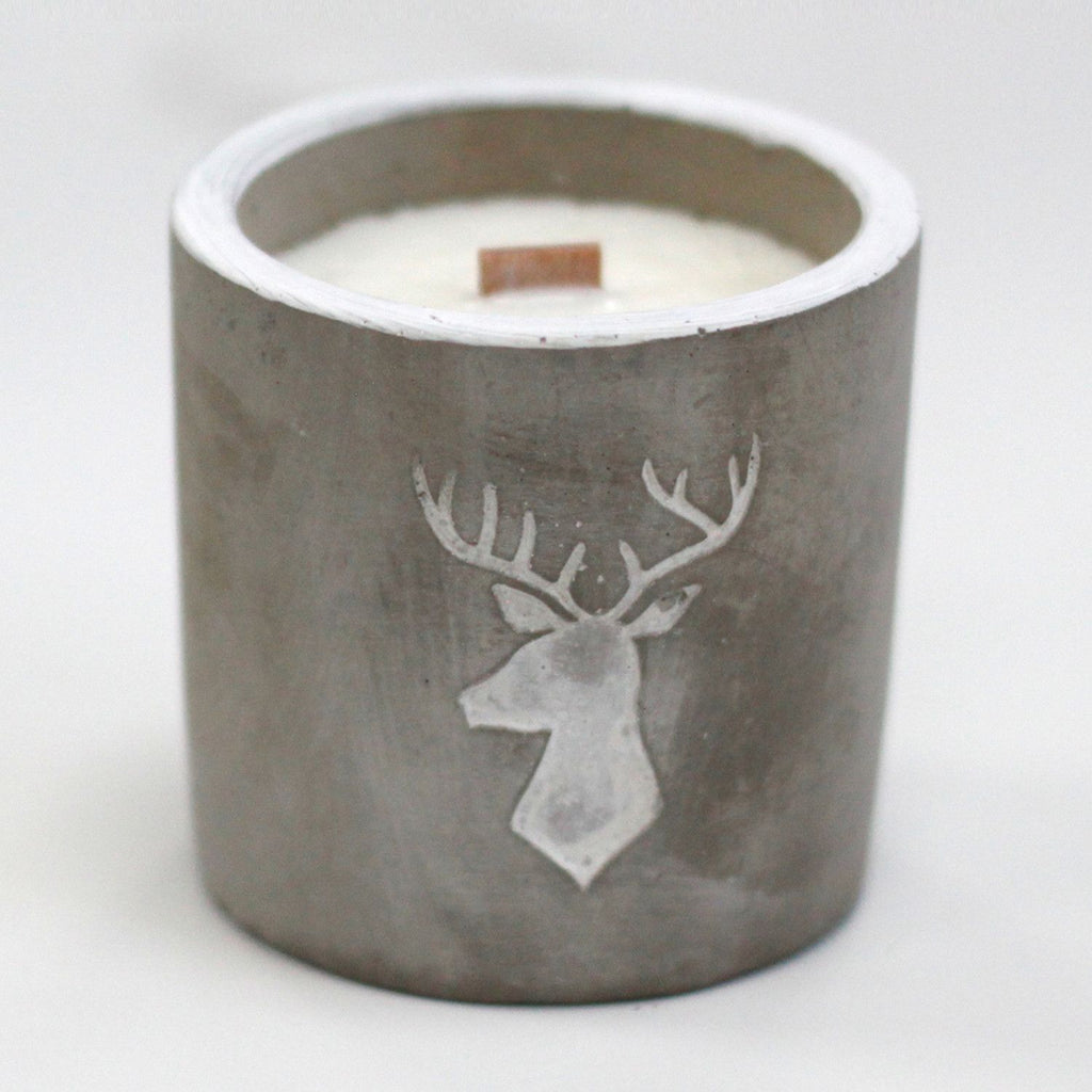 Whiskey & Woodsmoke Wooden Wick Candle
