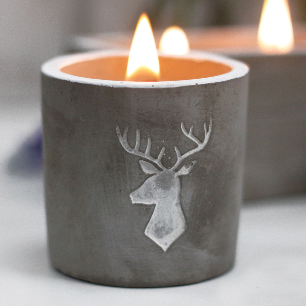 Whiskey & Woodsmoke Wooden Wick Candle