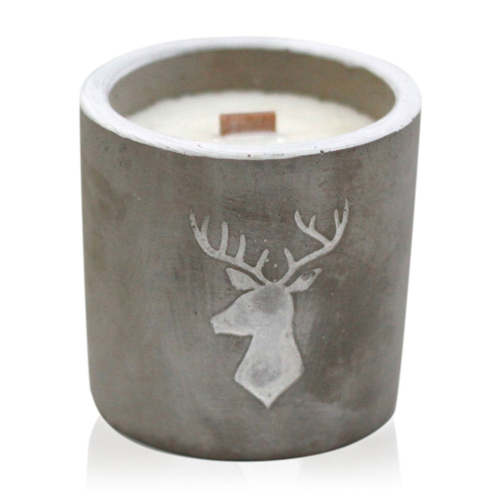 Whiskey & Woodsmoke Wooden Wick Candle