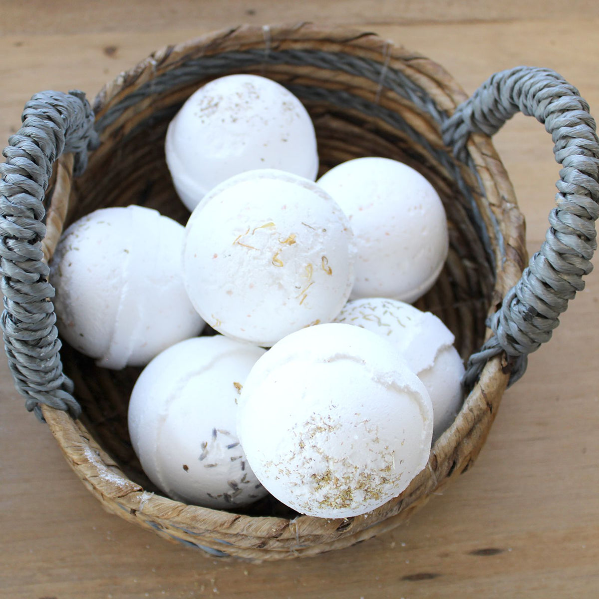 Natural Seagrass Baskets, Set of 2