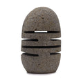 Carved Riverstone Candle Holder (20cm) by Nookavela