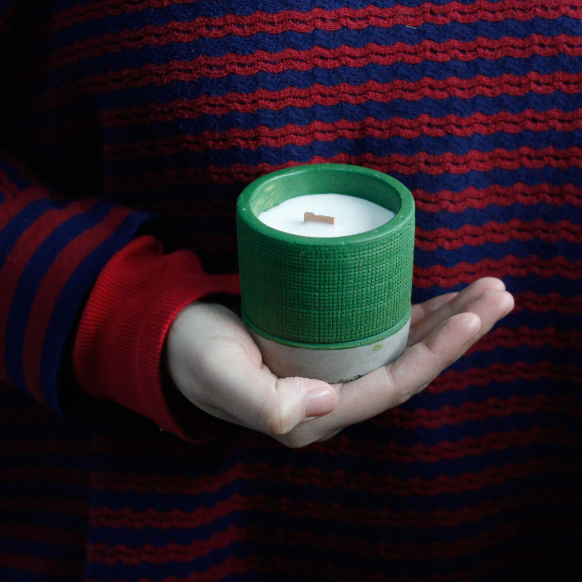 Brandy Butter Wooden Wick Candle