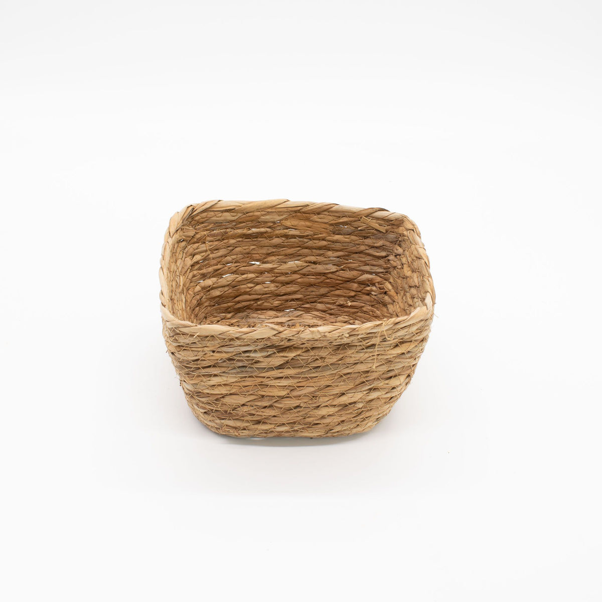 Square Seagrass Baskets, Set of 3