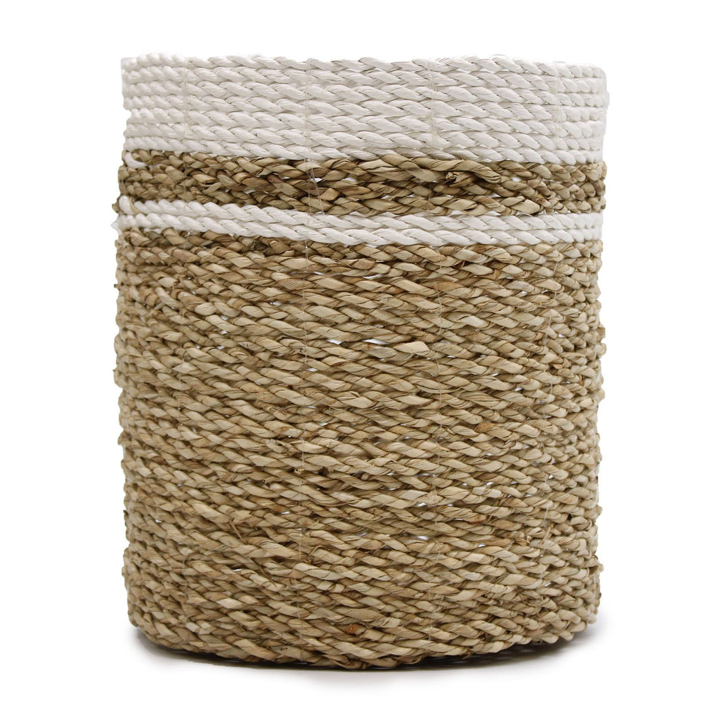 Seagrass Vase-Shaped Baskets & Bins, Set of 4