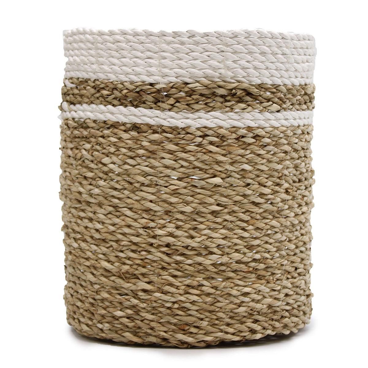 Seagrass Vase-Shaped Baskets & Bins, Set of 4