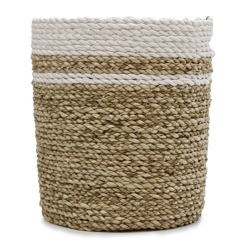 Seagrass Vase-Shaped Baskets & Bins, Set of 4