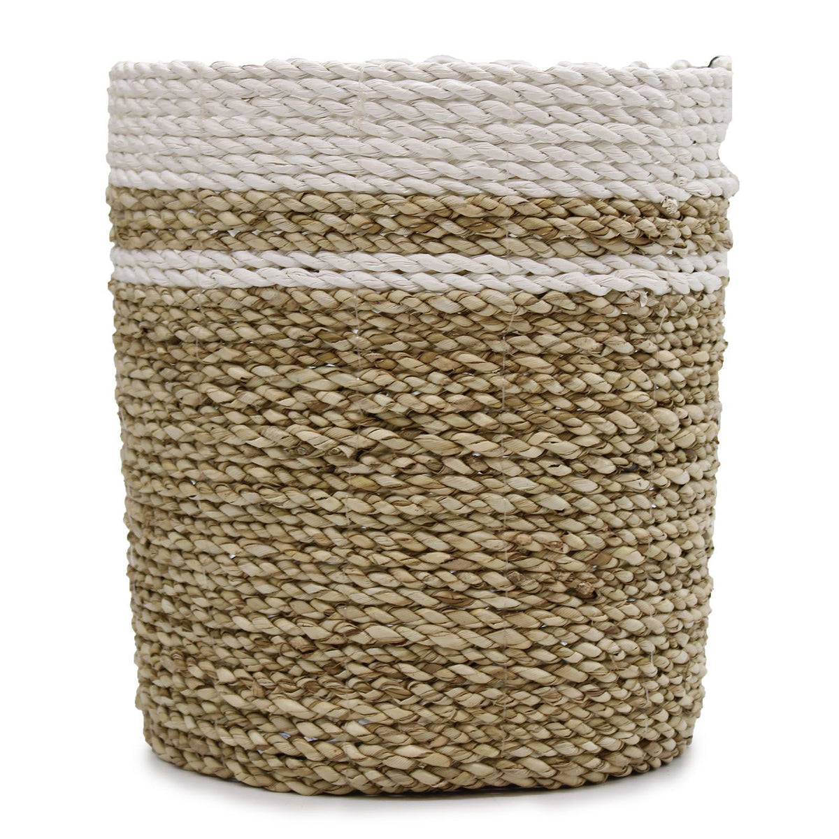 Seagrass Vase-Shaped Baskets & Bins, Set of 4