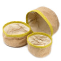 Olive Mini Jute Baskets, Set of 3