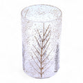 Pino Botanical Glass Candle Holder, 19cm